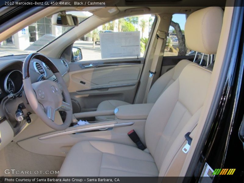 Black / Cashmere 2012 Mercedes-Benz GL 450 4Matic