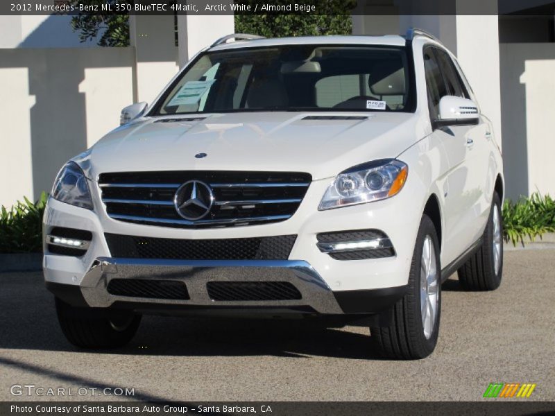 Arctic White / Almond Beige 2012 Mercedes-Benz ML 350 BlueTEC 4Matic
