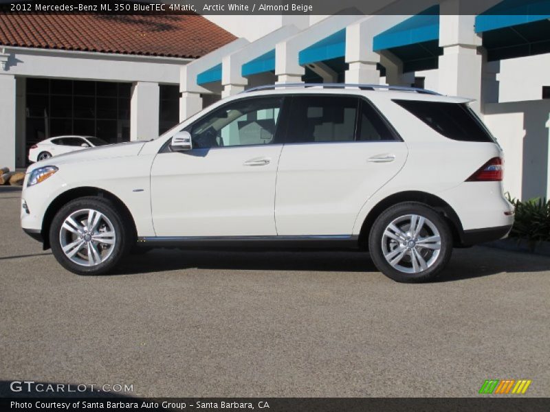 Arctic White / Almond Beige 2012 Mercedes-Benz ML 350 BlueTEC 4Matic