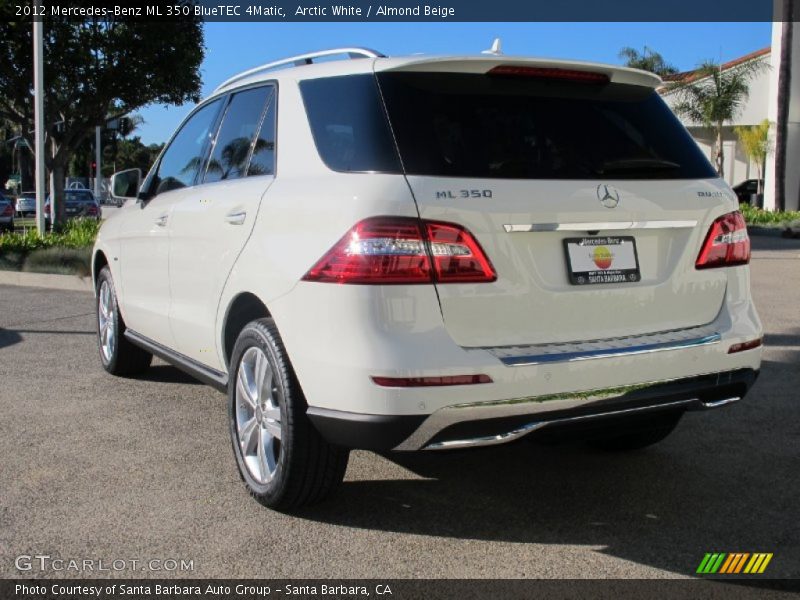 Arctic White / Almond Beige 2012 Mercedes-Benz ML 350 BlueTEC 4Matic