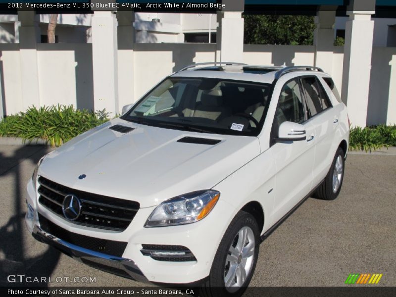 Arctic White / Almond Beige 2012 Mercedes-Benz ML 350 BlueTEC 4Matic