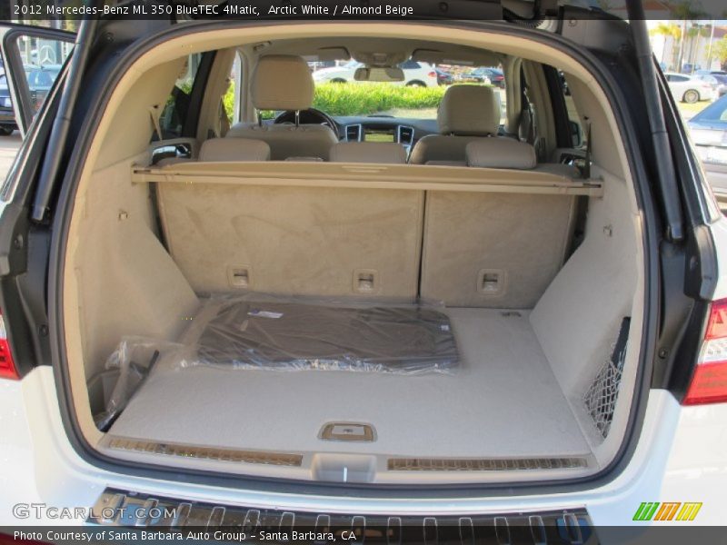 Arctic White / Almond Beige 2012 Mercedes-Benz ML 350 BlueTEC 4Matic