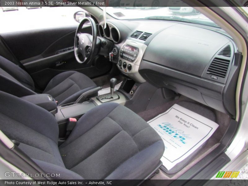 Sheer Silver Metallic / Frost 2003 Nissan Altima 3.5 SE