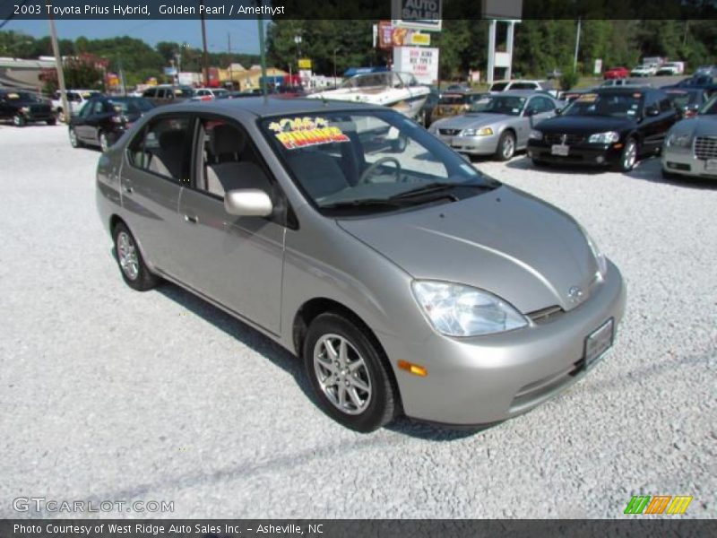 Golden Pearl / Amethyst 2003 Toyota Prius Hybrid