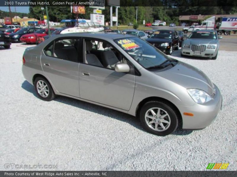 Golden Pearl / Amethyst 2003 Toyota Prius Hybrid