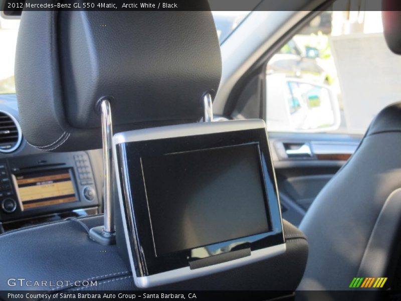 Arctic White / Black 2012 Mercedes-Benz GL 550 4Matic