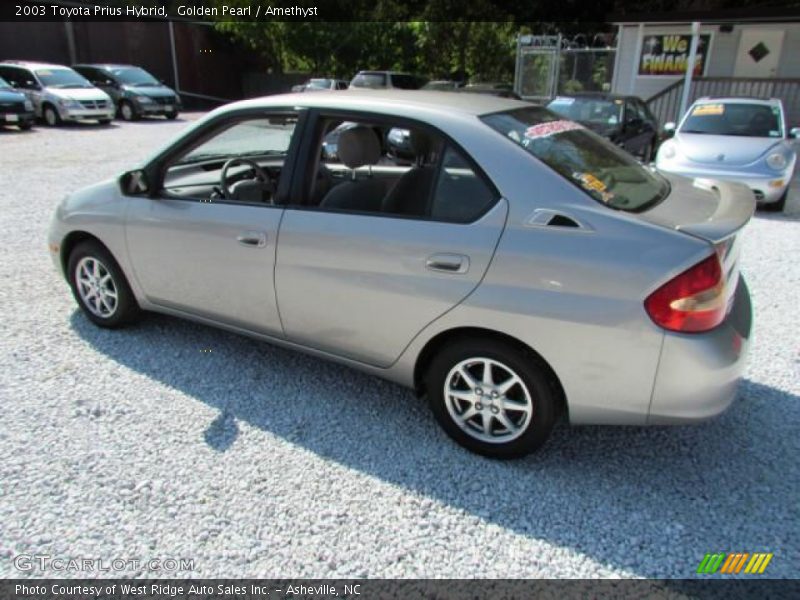Golden Pearl / Amethyst 2003 Toyota Prius Hybrid