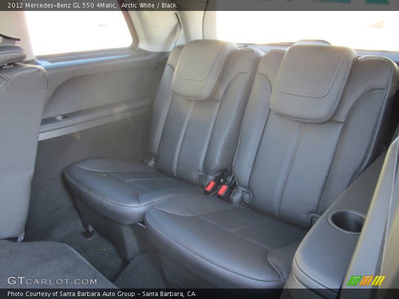 Arctic White / Black 2012 Mercedes-Benz GL 550 4Matic