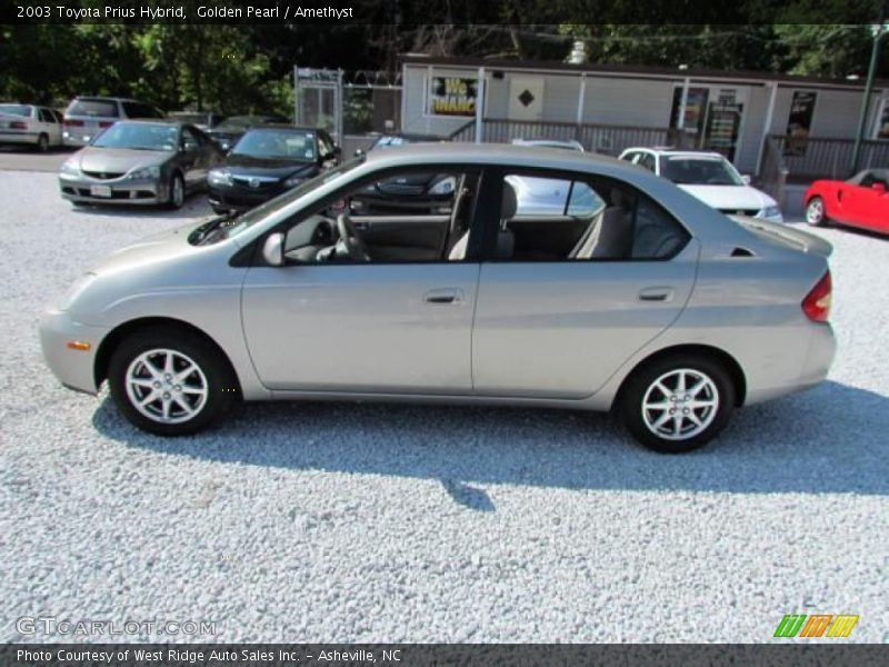 Golden Pearl / Amethyst 2003 Toyota Prius Hybrid