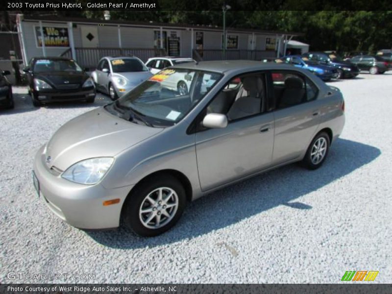Golden Pearl / Amethyst 2003 Toyota Prius Hybrid