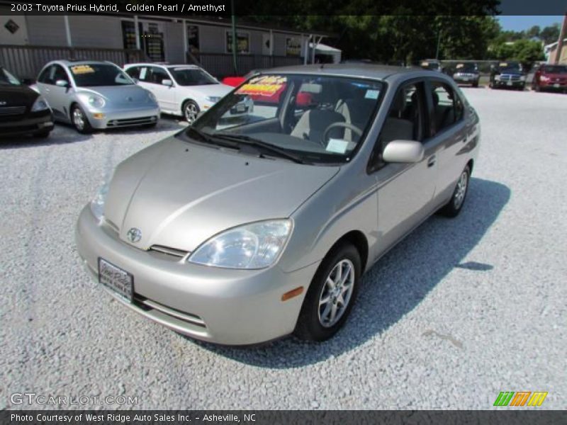 Golden Pearl / Amethyst 2003 Toyota Prius Hybrid