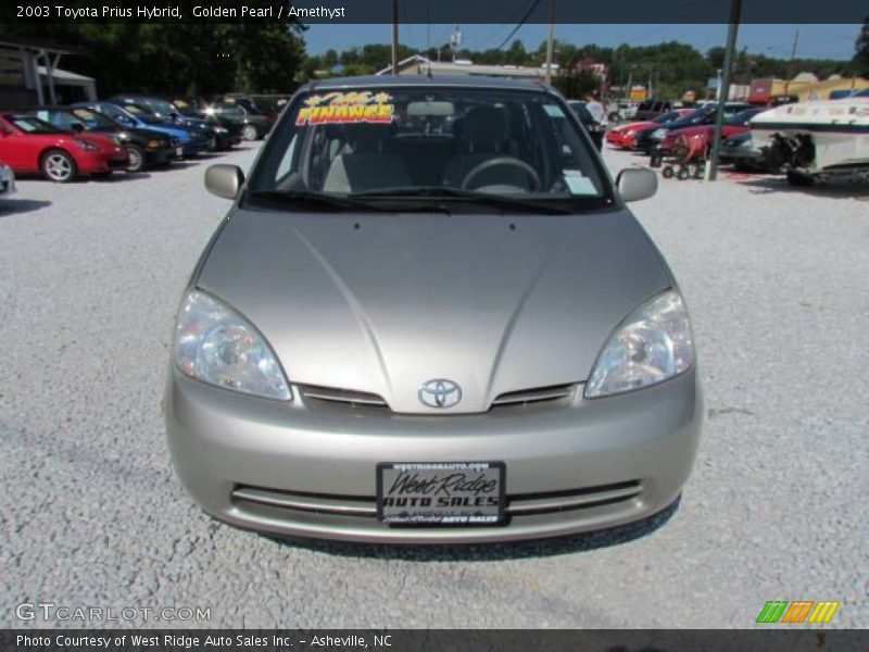Golden Pearl / Amethyst 2003 Toyota Prius Hybrid