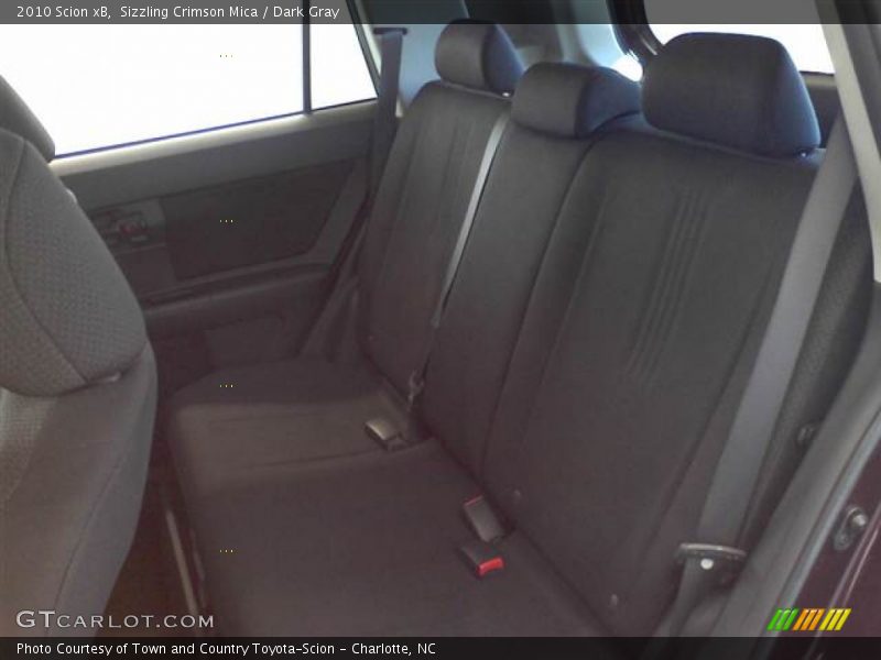 Sizzling Crimson Mica / Dark Gray 2010 Scion xB