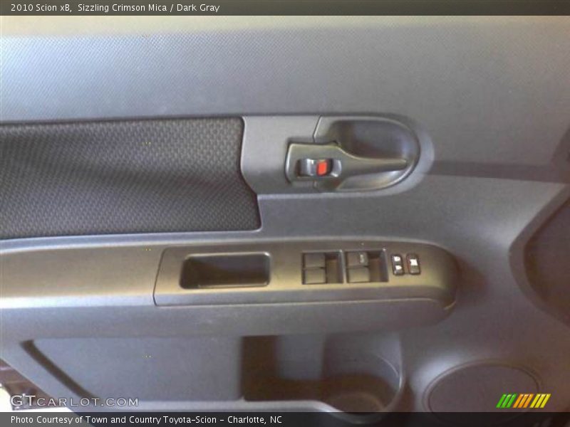 Sizzling Crimson Mica / Dark Gray 2010 Scion xB