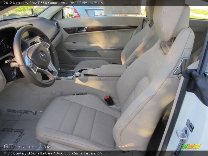  2012 E 550 Coupe Almond/Mocha Interior