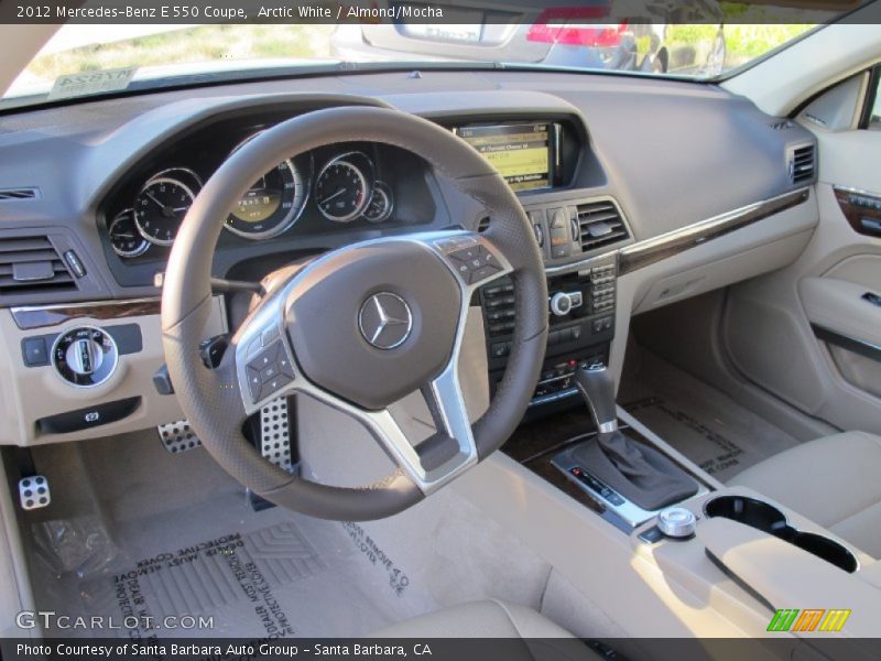 Dashboard of 2012 E 550 Coupe