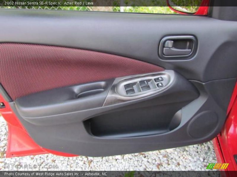 Aztec Red / Lava 2002 Nissan Sentra SE-R Spec V