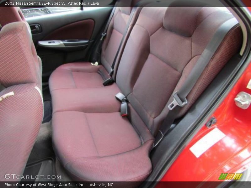  2002 Sentra SE-R Spec V Lava Interior