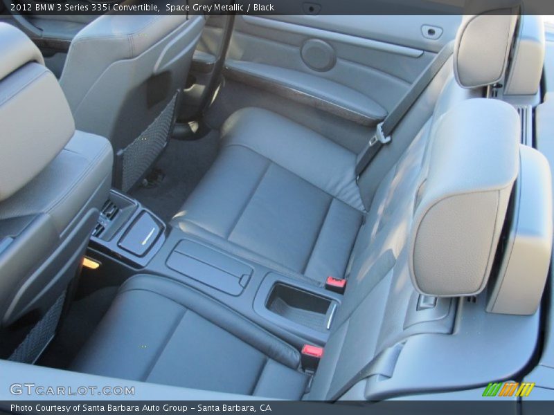 Space Grey Metallic / Black 2012 BMW 3 Series 335i Convertible