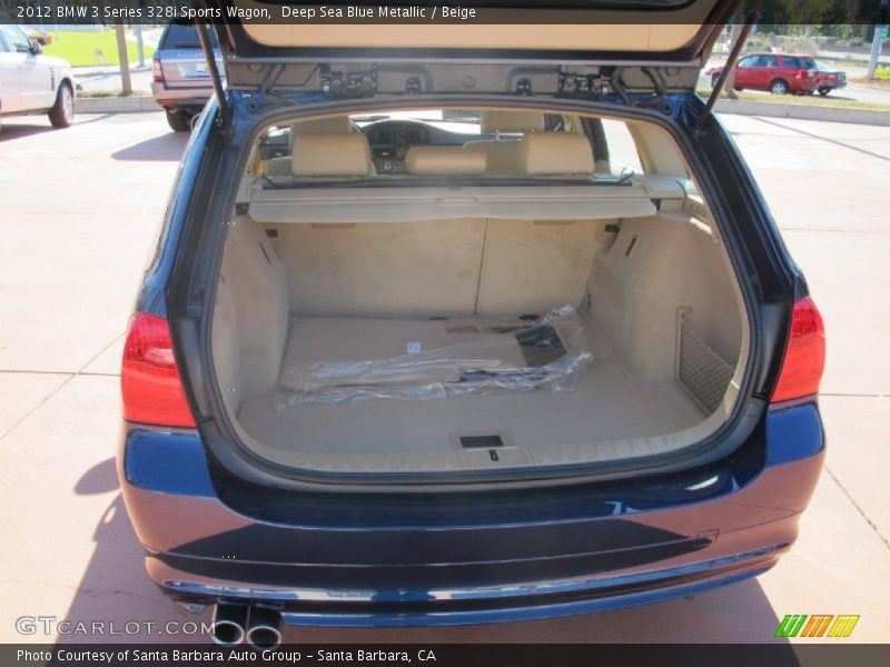  2012 3 Series 328i Sports Wagon Trunk