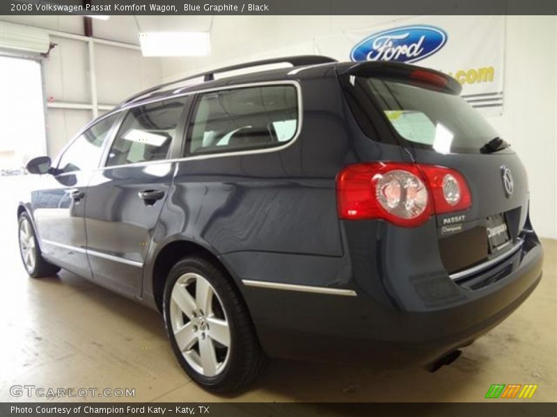 Blue Graphite / Black 2008 Volkswagen Passat Komfort Wagon