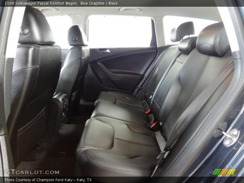 Blue Graphite / Black 2008 Volkswagen Passat Komfort Wagon