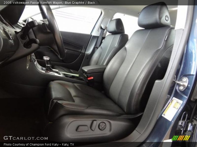 Blue Graphite / Black 2008 Volkswagen Passat Komfort Wagon