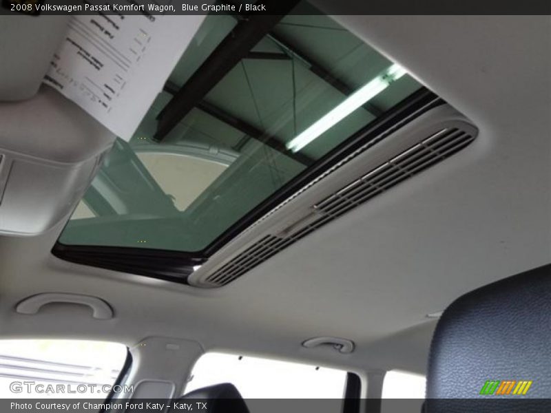 Blue Graphite / Black 2008 Volkswagen Passat Komfort Wagon