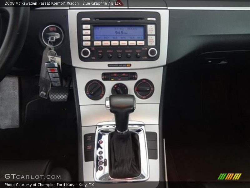 Blue Graphite / Black 2008 Volkswagen Passat Komfort Wagon