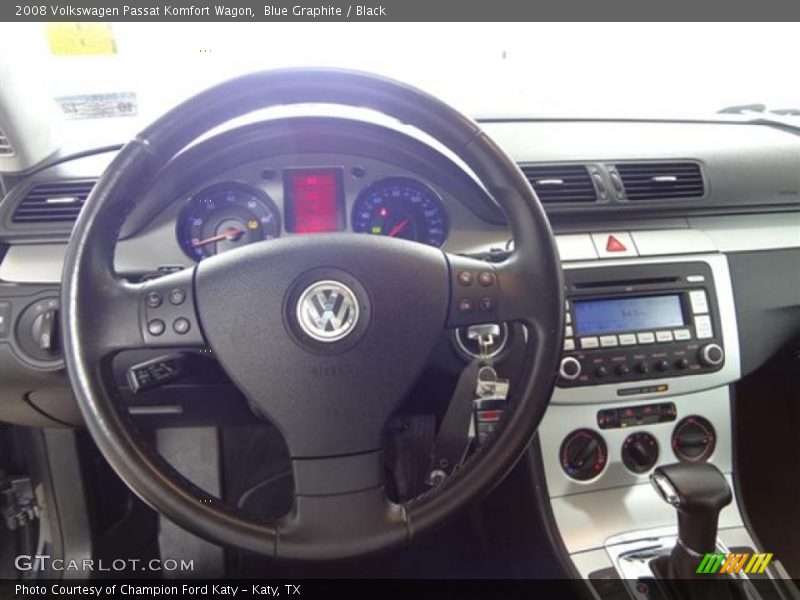 Blue Graphite / Black 2008 Volkswagen Passat Komfort Wagon
