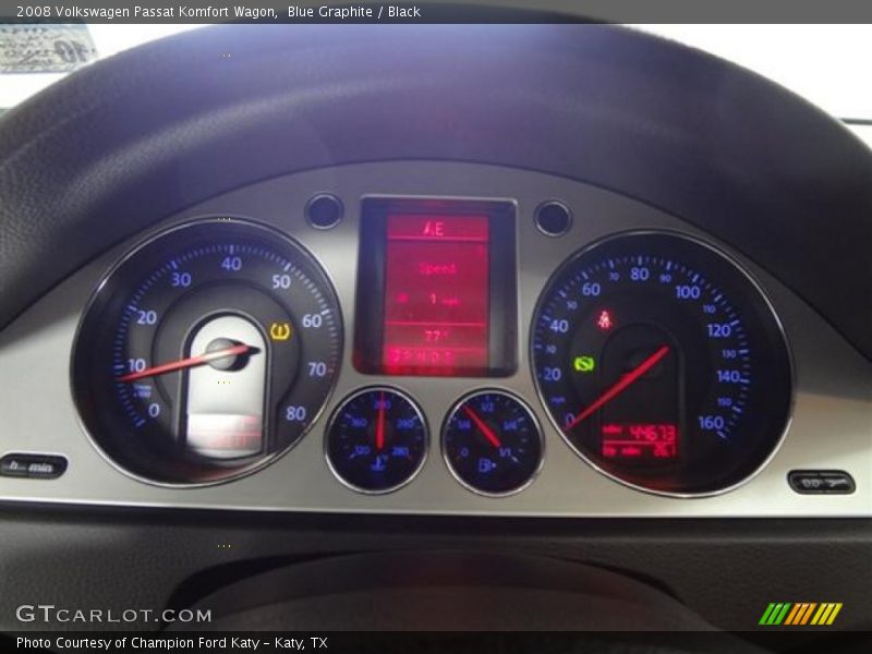  2008 Passat Komfort Wagon Komfort Wagon Gauges