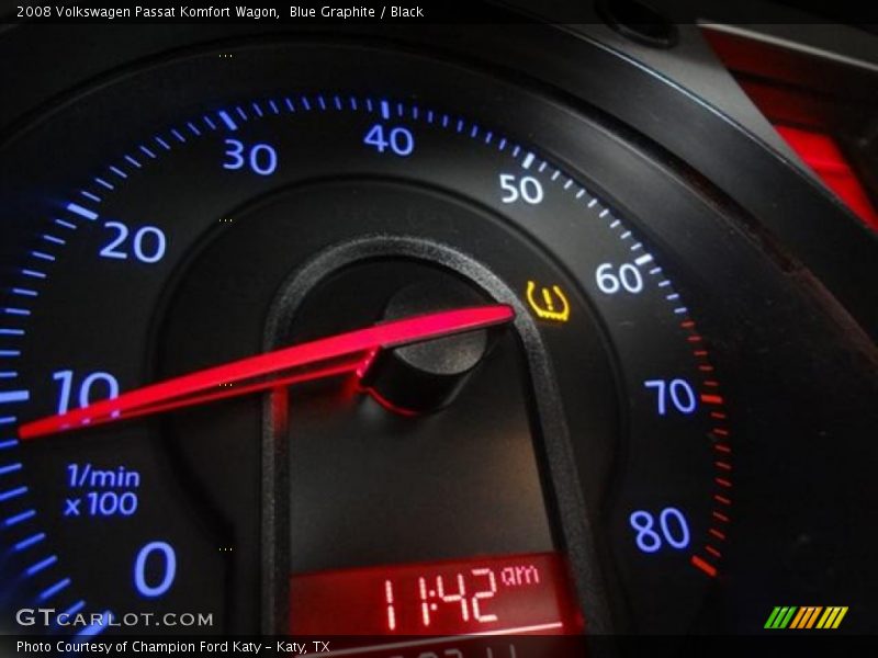  2008 Passat Komfort Wagon Komfort Wagon Gauges