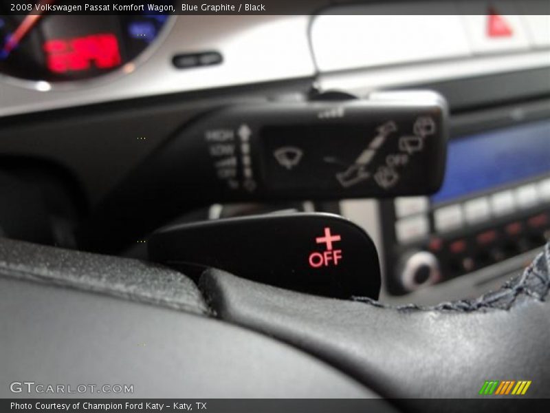 Blue Graphite / Black 2008 Volkswagen Passat Komfort Wagon