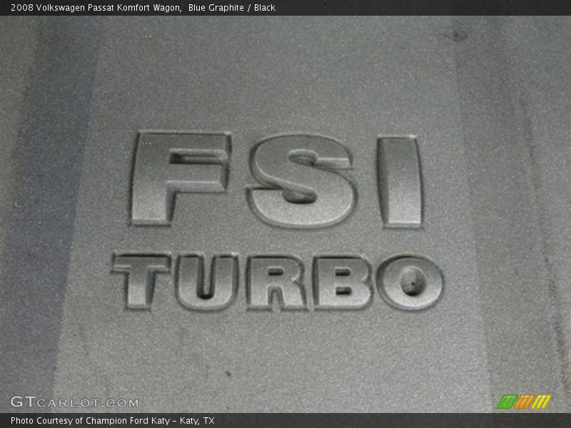 Blue Graphite / Black 2008 Volkswagen Passat Komfort Wagon