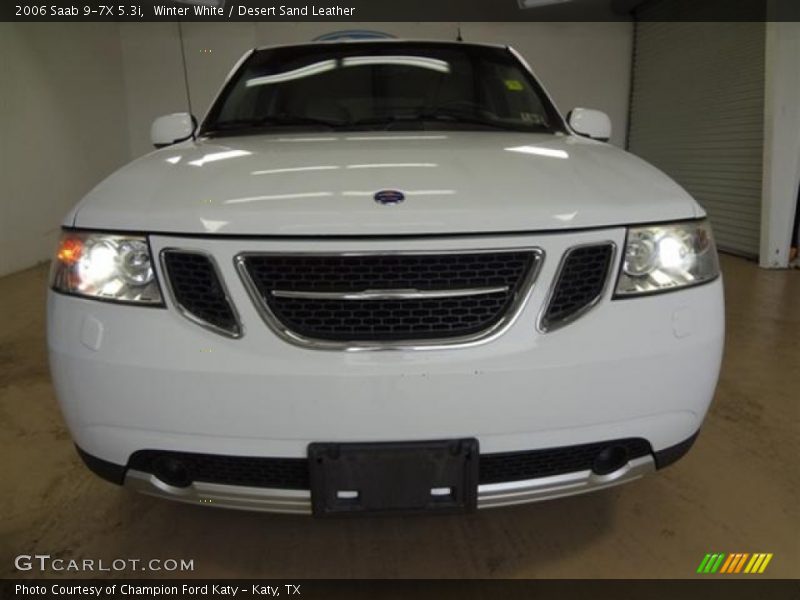 Winter White / Desert Sand Leather 2006 Saab 9-7X 5.3i