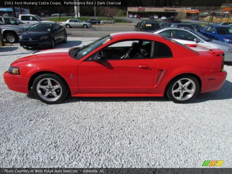  2001 Mustang Cobra Coupe Performance Red
