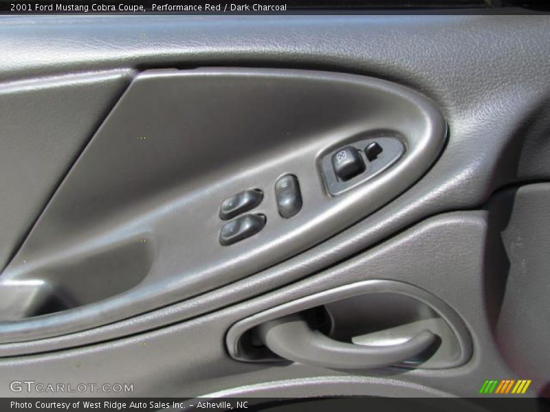 Performance Red / Dark Charcoal 2001 Ford Mustang Cobra Coupe