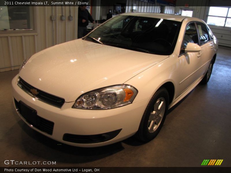 Summit White / Ebony 2011 Chevrolet Impala LT