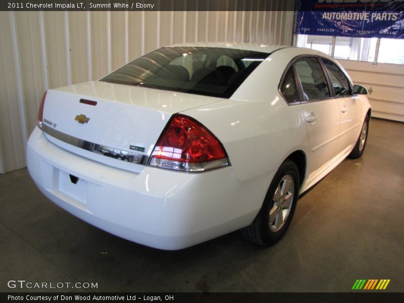 Summit White / Ebony 2011 Chevrolet Impala LT