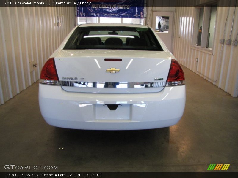 Summit White / Ebony 2011 Chevrolet Impala LT