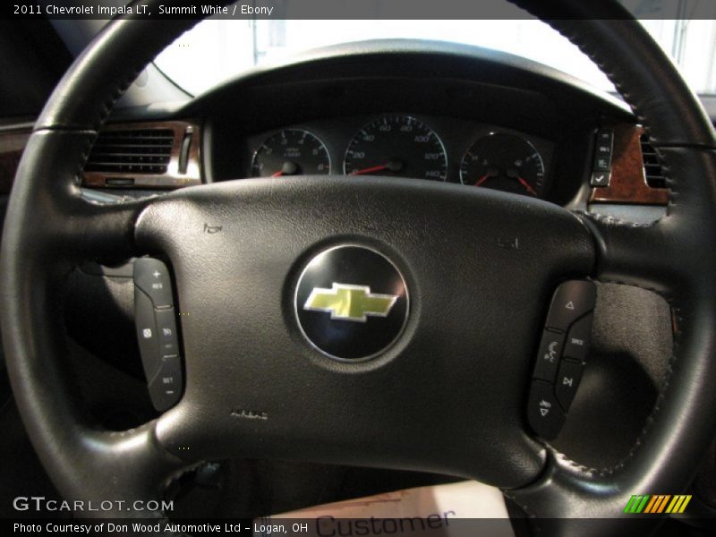 Summit White / Ebony 2011 Chevrolet Impala LT