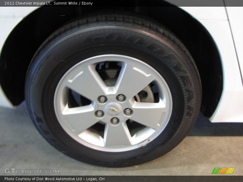 Summit White / Ebony 2011 Chevrolet Impala LT