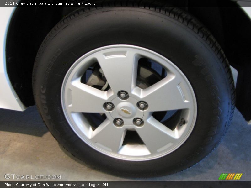 Summit White / Ebony 2011 Chevrolet Impala LT