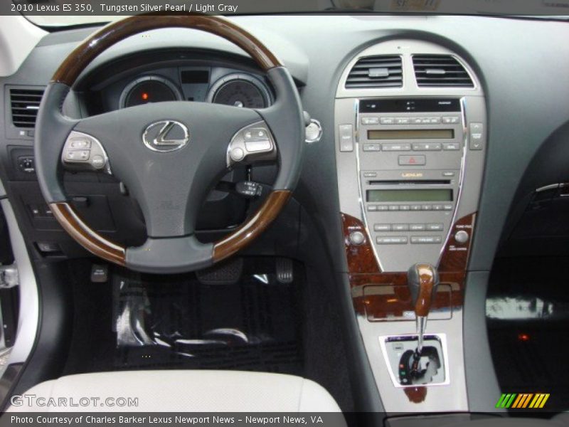 Tungsten Silver Pearl / Light Gray 2010 Lexus ES 350