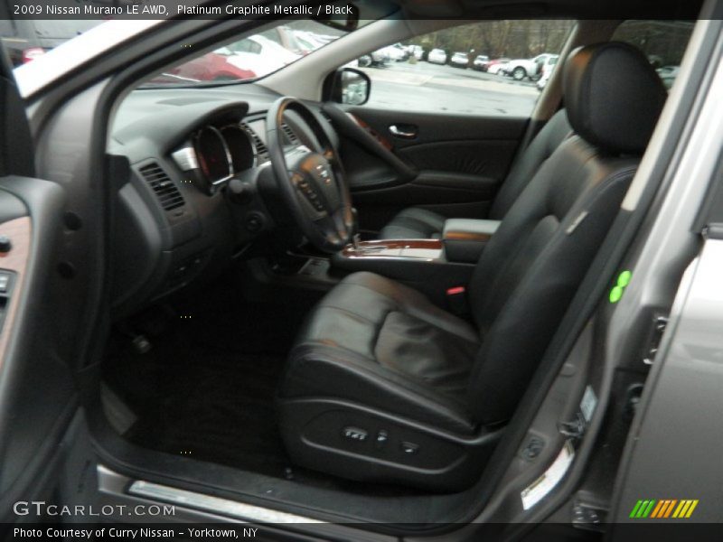 Platinum Graphite Metallic / Black 2009 Nissan Murano LE AWD