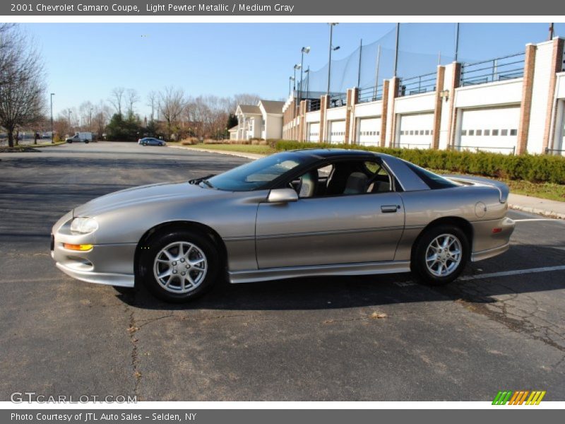 Light Pewter Metallic / Medium Gray 2001 Chevrolet Camaro Coupe