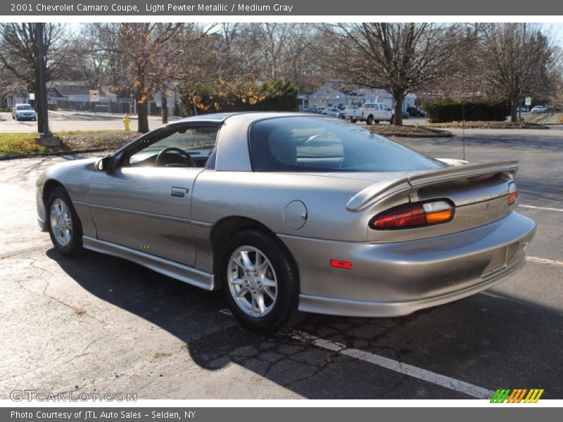 Light Pewter Metallic / Medium Gray 2001 Chevrolet Camaro Coupe