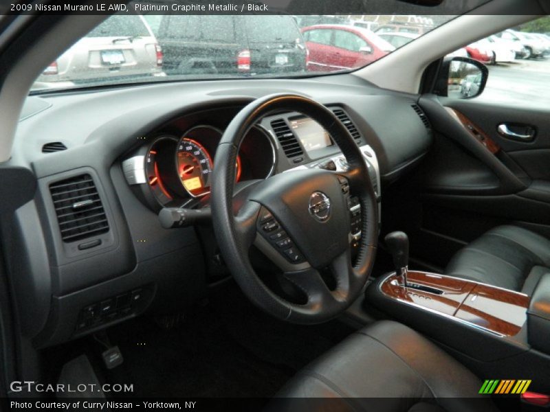 Platinum Graphite Metallic / Black 2009 Nissan Murano LE AWD