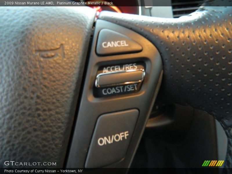 Platinum Graphite Metallic / Black 2009 Nissan Murano LE AWD