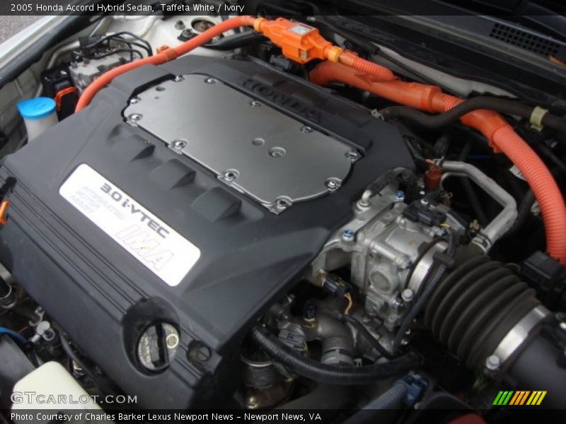  2005 Accord Hybrid Sedan Engine - 3.0 Liter SOHC 24-Valve i-VTEC V6 IMA Gasoline/Electric Hybrid